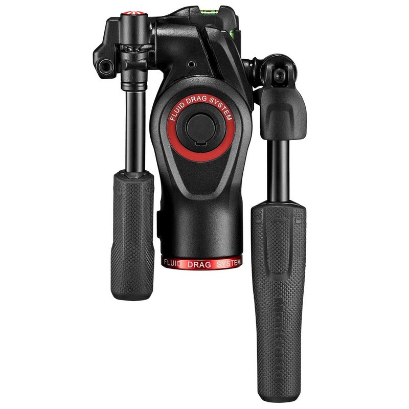 Manfrotto رأس حامل الكاميرا مانفروتو بيفري 3-طرق، ألمنيوم، سعة 6 كجم، لحوامل السفر، مع مقابض قابلة للطي، نظام سحب سائل، للتصوير الفوتوغرافي والفيديو، معدات الفلوغينغ (MH01HY-3WUS) - Image 4